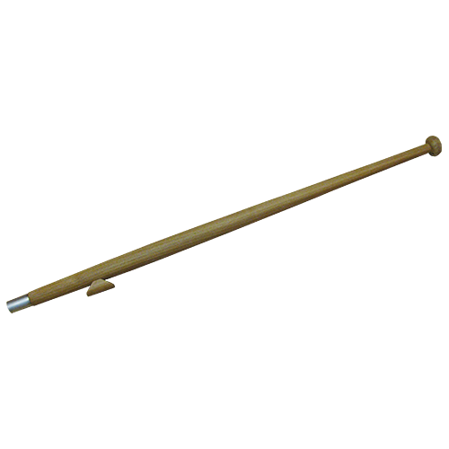 Flaggstång till båt i teak