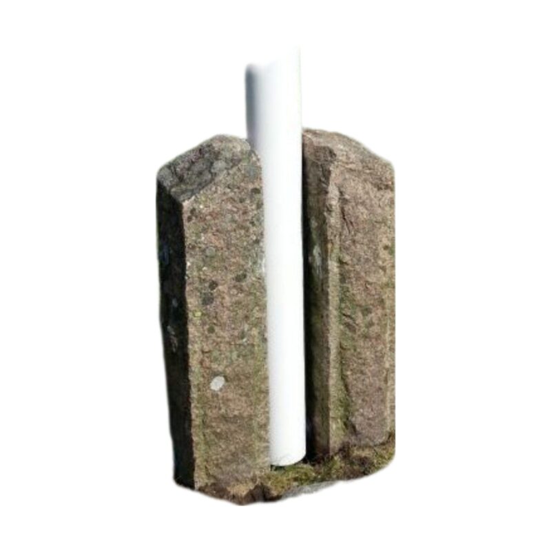 Montering mot befintlig stålbalk eller stenstolpe