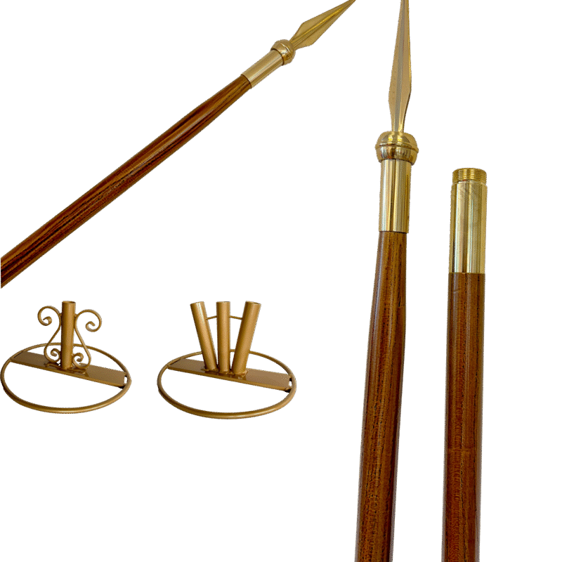 Fanstång & tillbehör