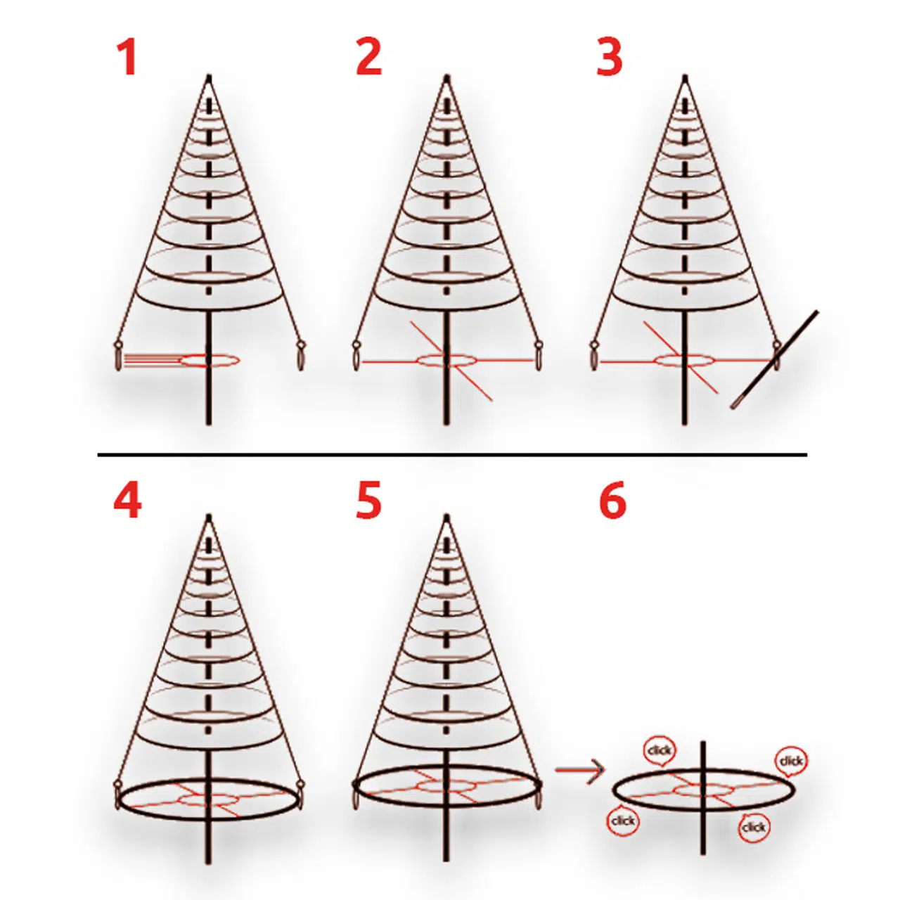 Xmas Starlight 3-16m Flaggstångsbelysning - Bild 3