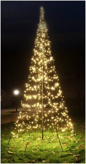 Xmas Starlight 3-16m Flaggstångsbelysning - Bild 4